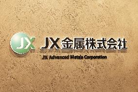 JX Advanced Metals Corporation signboard and logo
